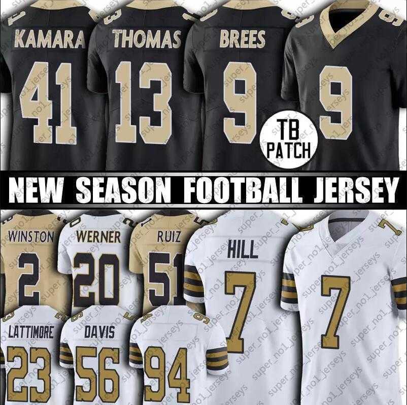 

Tyrann Mathieu Jersey Custom New''Orleans''Saints''MENS Drew Brees Alvin Kamara Jameis Winston Jarvis Landry Michael Demario Football Jerseys love 4xl, Color