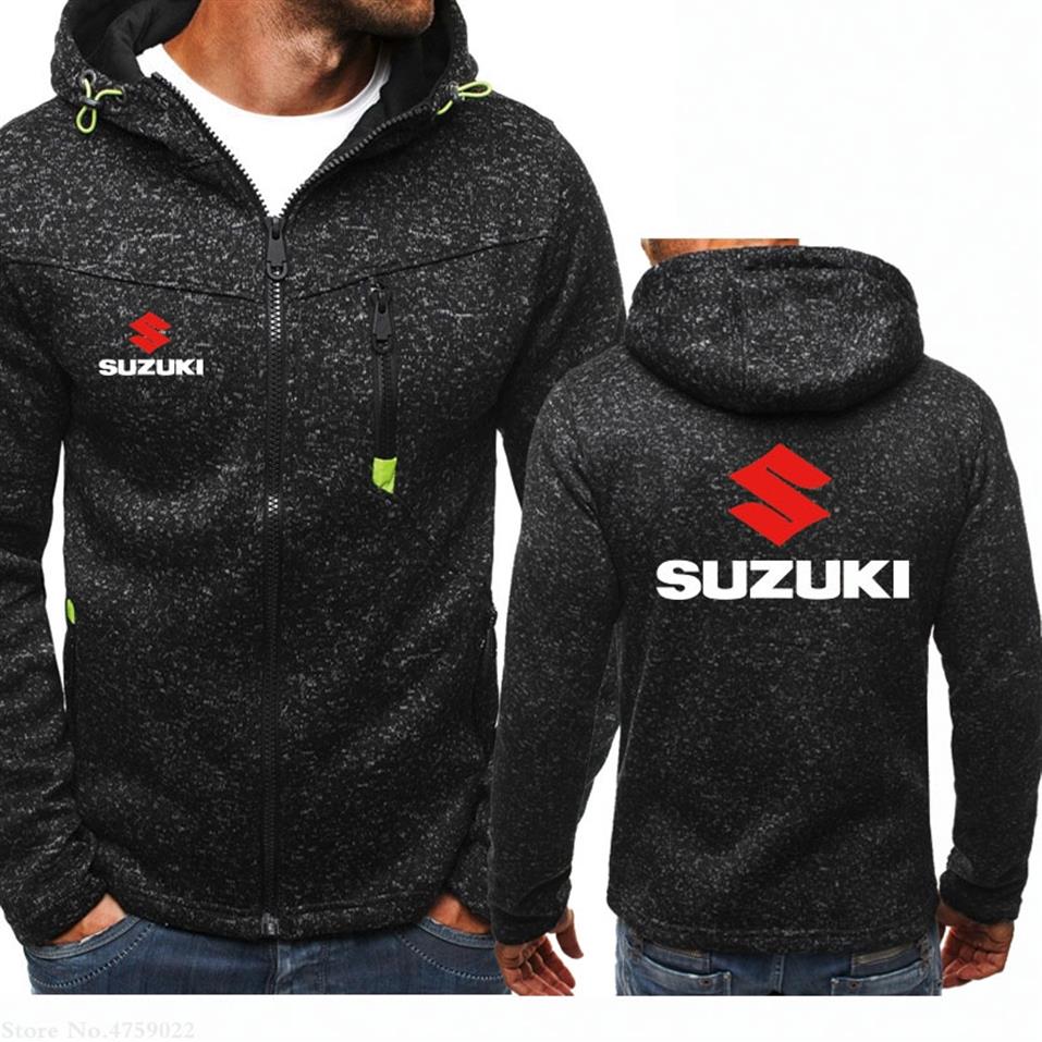 

New Autumn and Winter spring Brand Suzuki Sweatshirt Men's Hoodies coats Men Sportswear Clothing Hoody jackets317Z, 11