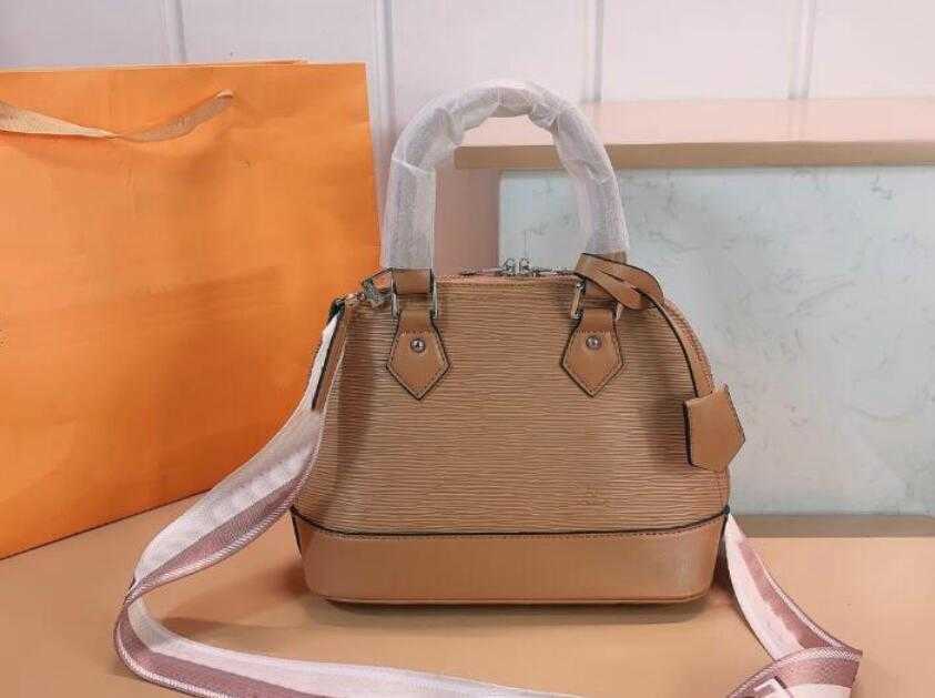 

Fashion bag Women luxury Alma Bb Shoulder Bags Messenger Bag designer Leather Handbags Shell Wallet Purse Ladies Cosmetic Crossbody handbag