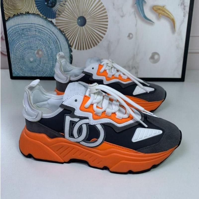 2022''dolc'''gabbanas''sneakers Chaussures 2022 Designer 1 hommes Designers de luxe Sneaker Femmes Platforme Cuir Casual Shoe Low Top Lace IVM