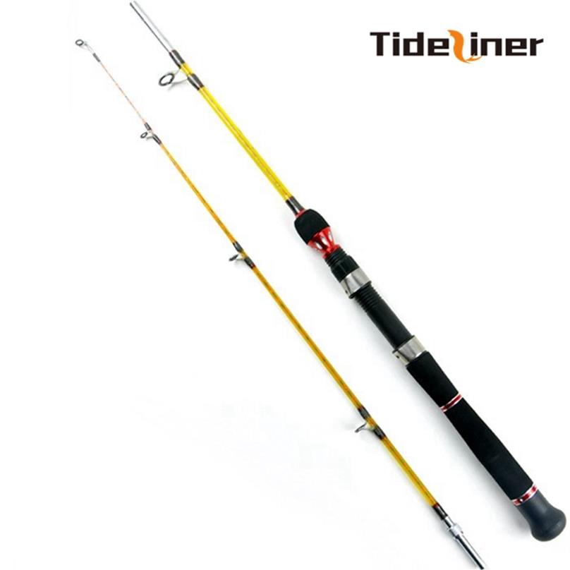 

Tideliner 1 8m boat fishing rod 2 sections seafishing trolling jigging lure spinning fishing rods pole tackle253u