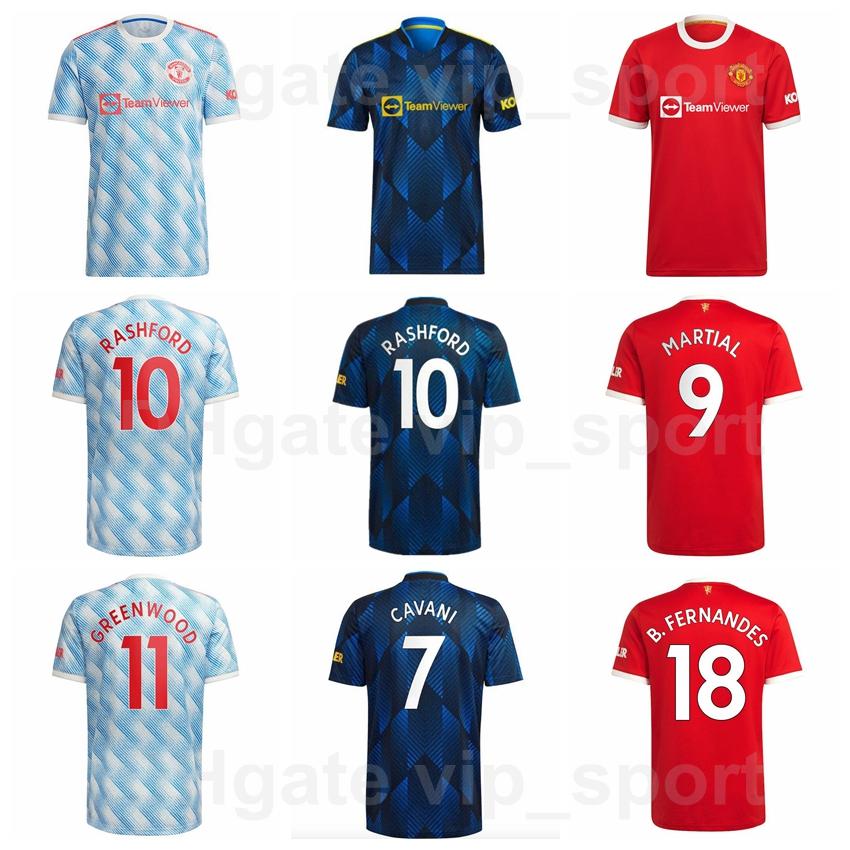 

Soccer Jersey Soccer Jersey 2021-2022 Man United Soccer Jersey 10 RASHFORD 18 FERNANDES 7 CAVANI 9 MARTIAL 11 GREENWOOD 29 WAN-BISSAKA 39, With patch