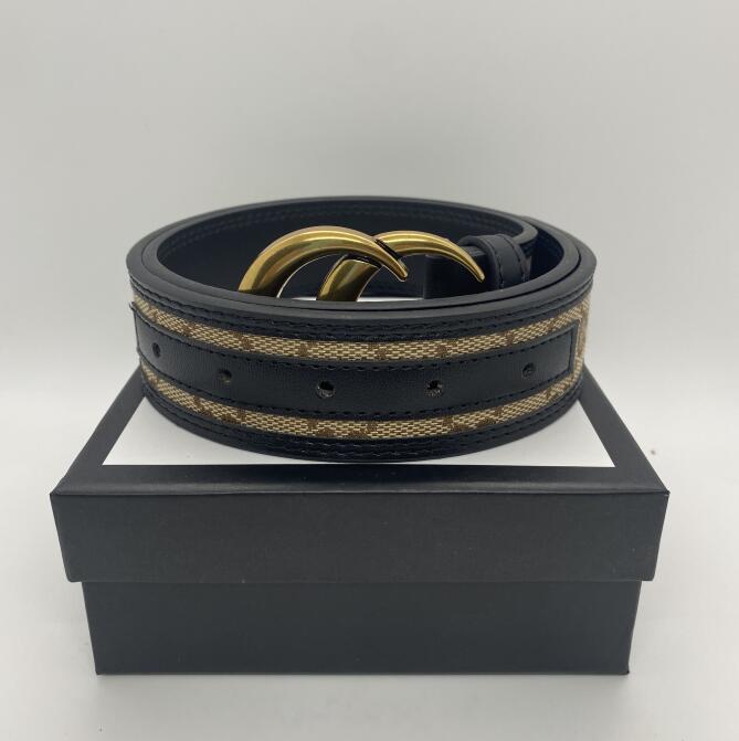 

Mens Fashion Belt Luxury Men Designers Women jeans Belts Snake Big Gold Buckle cintura Size 90-125CM with box 18 Color, Belt and box