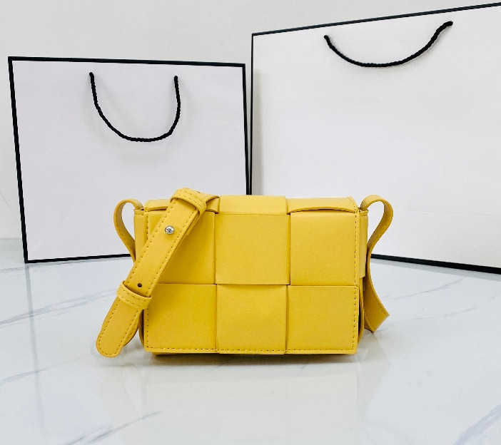 

Crossbody Bag Woven Handbag Cross-body Purse Mini Flap Shoulder Bags Plain Leather Magnetic Hasp Interior Pocket Adjustable Strap Weave, 11