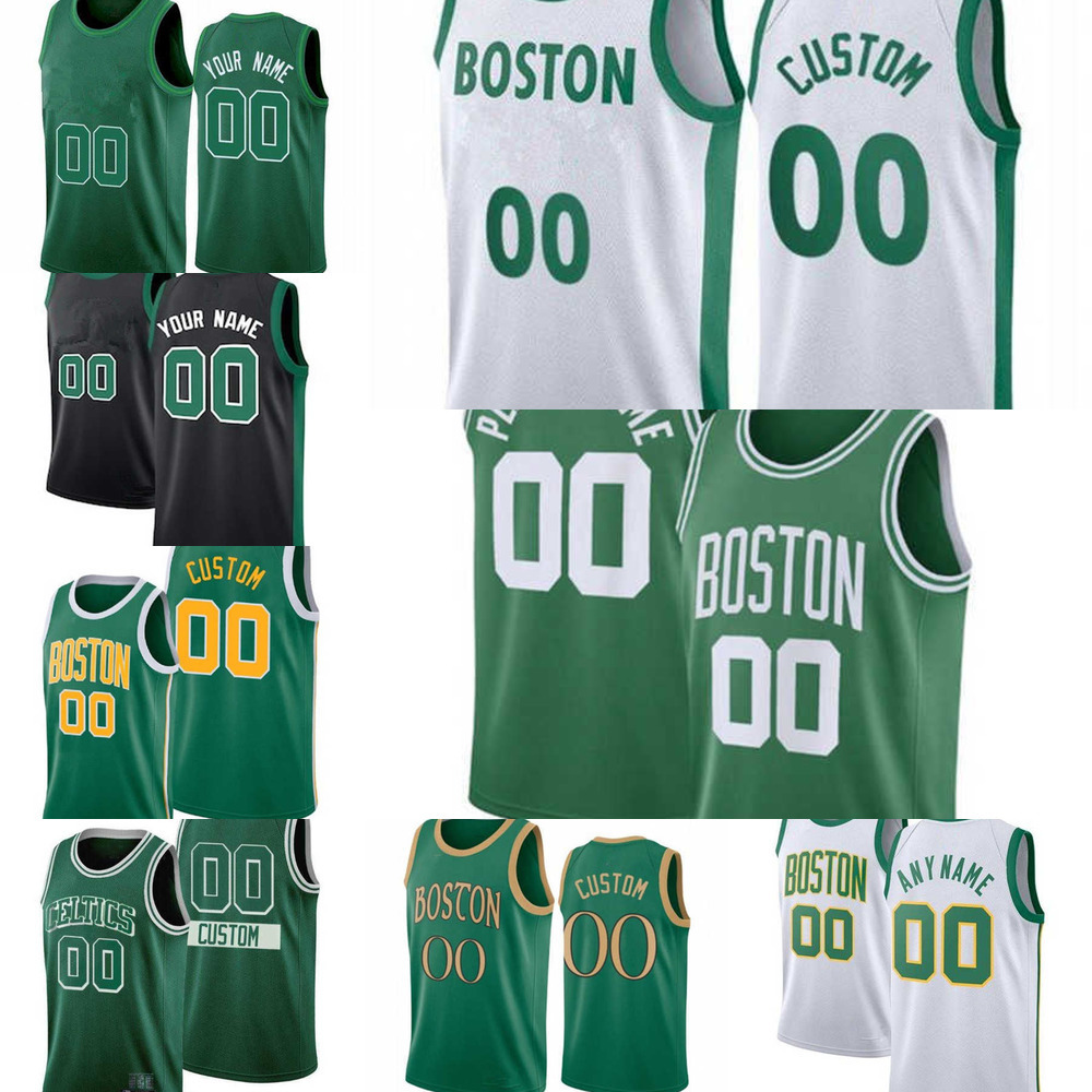 

Basketball Jerseys 75th Custom Men Women Youth Boston''Celtics''Larry 33 Bird Bill 6 Russell Kevin 5 Garnett Paul 34 Pierce, Yellow