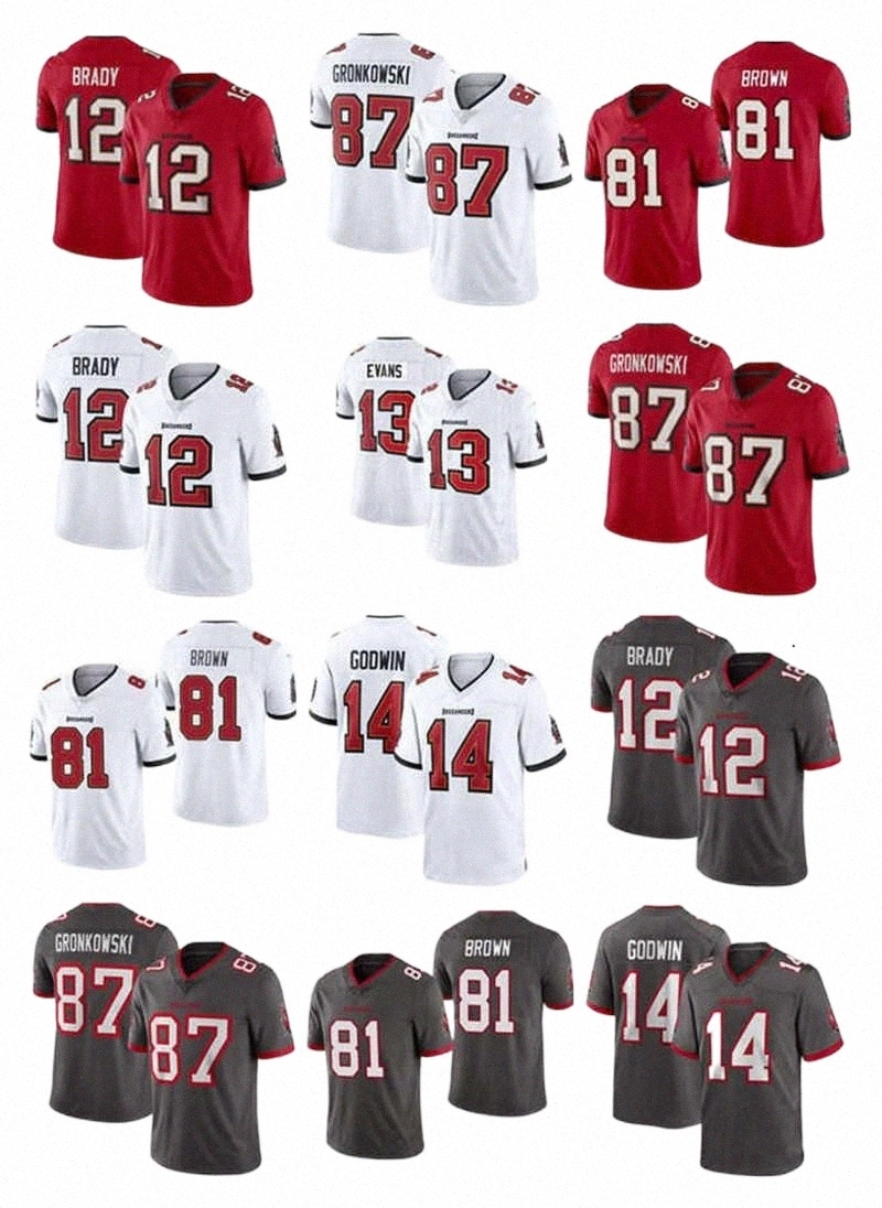 

Soccer Sets/Tracksuits football Jerseys custom Tampa''Bay''Buccaneers''men youth 12 Tom Brady 14 Chris Godwin 13 Mike Evans 45 Devin White 54 Lavonte David Football b3KG#, Color