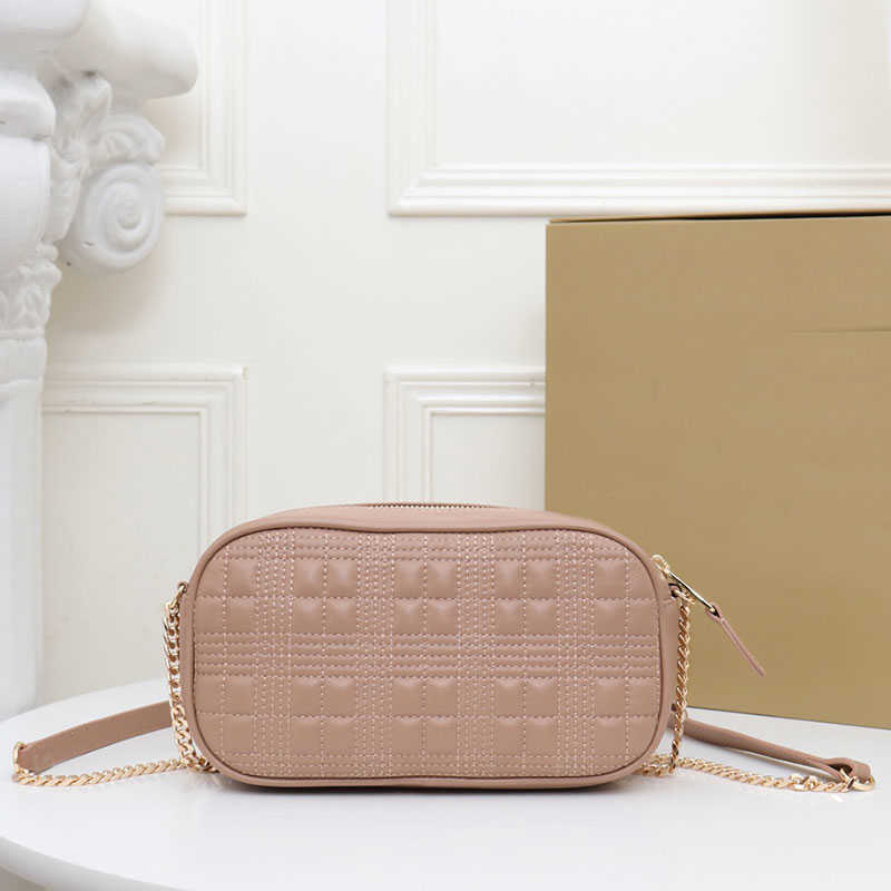 

Lola Camera Bag Chain Crossbody Handbag Check Shoulder Handbags Flap Zipper Wallet Lamb Skin Leather Bags High Quality Fashion Letter Adjust