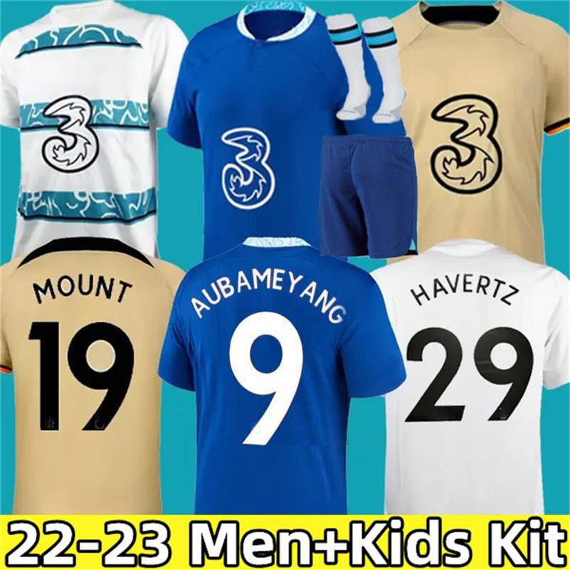 

2022 2023 CFC STERLING Chelse soccer jerseys 22 23 MOUNT KANTE HAVERTZ PULISIC WERNER T.SILVA ZIYECH HUDSON ODOI CHILWELL JORGINHO Jersey football shirt Men kids kit, 22-23 gk patch
