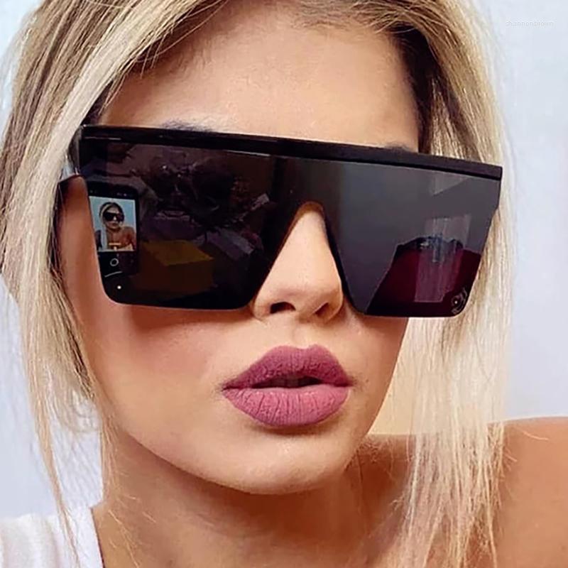 

Sunglasses Oculos 2022 Oversized Square Women Vintage Big Frame Sun Glasses Fashion Shades Women/Men Gafas De Sol