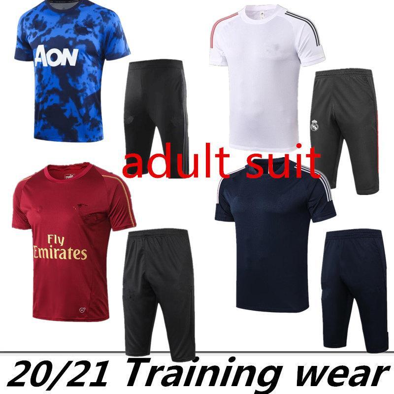 college wear 2020 asen man unitl madrid Argentina soccer survetement short sleeves 3/4 pants tracksuit training football shirt kit chandal s-image-798700064