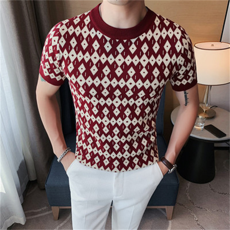 Pullaire en tricot rond Tenue de mode d'automne pour femmes masculins