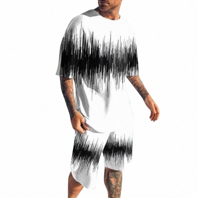 Men's Tracksuits men's Tracksuits Mens All White Suit Cool Suits For Men Slim Fit Two Piece Fashion Spring Bathing Short Body BlueMen&#-image-798363654