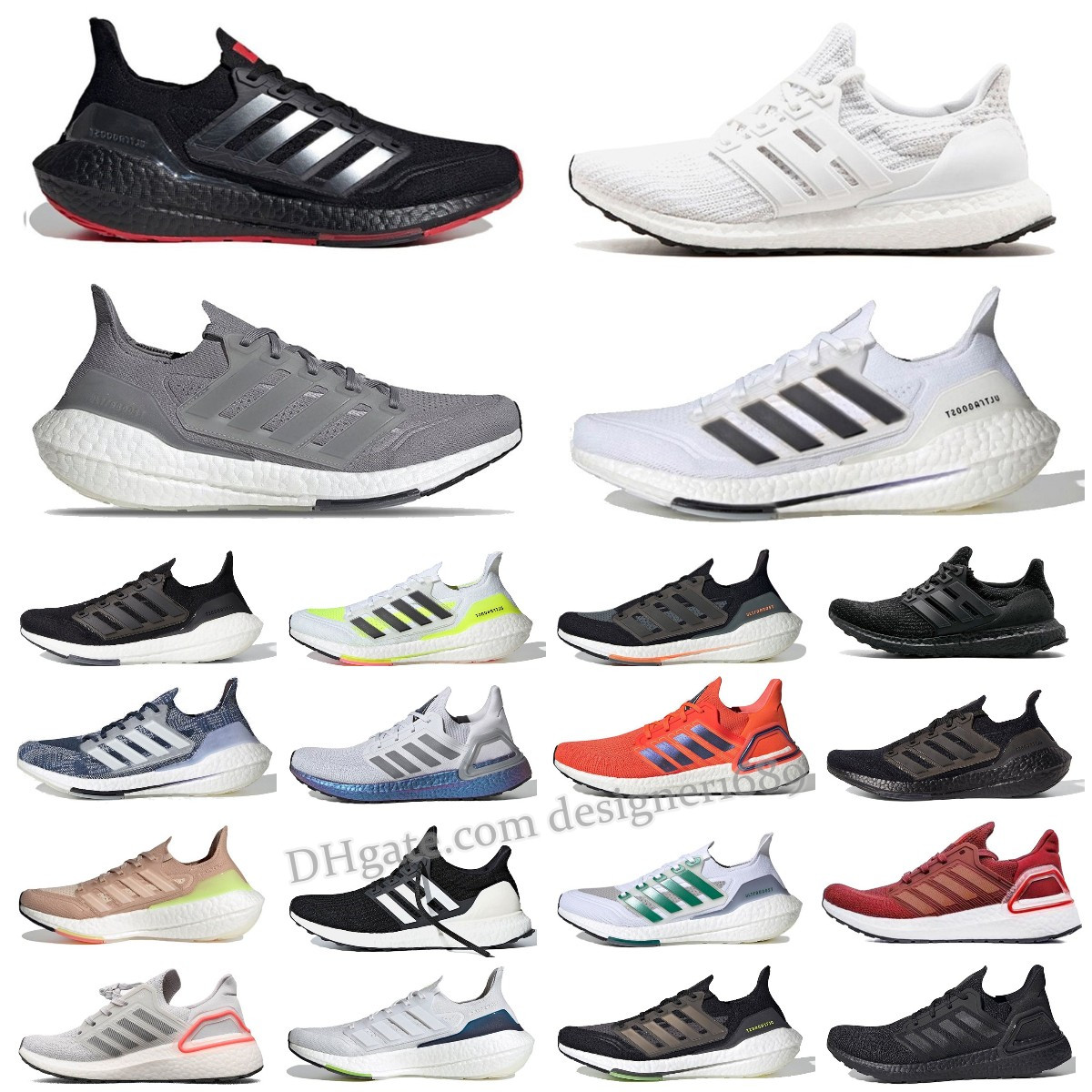 

Casual Shoes Ultraboosts 20 UB 4.0 Orca Ash Pearl Ultra boosts 6.0 Pulse Aqua Triple Black White Solar Yellow Grey Chaussures Gold Metallic sports Trainers Sneakers, Box