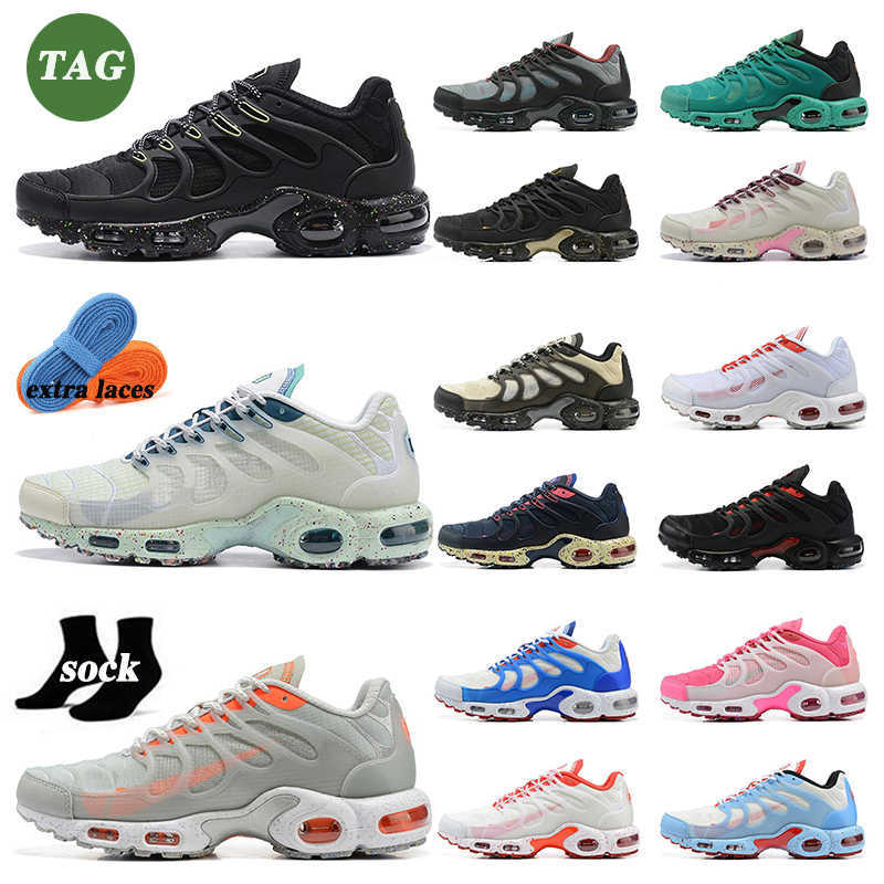 Terrascape Plus TN chaussures de course pour hommes femmes Surfaces Black Lime à peine Volt vert Tan blanc bordeaux rose femmes hommes baskets de