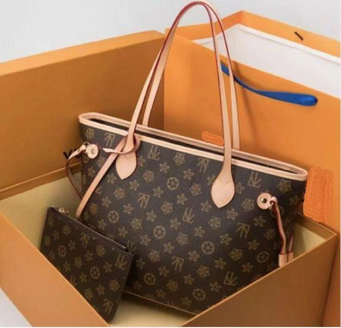 

4 colors lattice 2pcs set Totes Shoulder Bags high quality bag TOP Women Double G handbags luxurys designers ladies handbag lady clutch purse retro Backpack Style #188, Customize