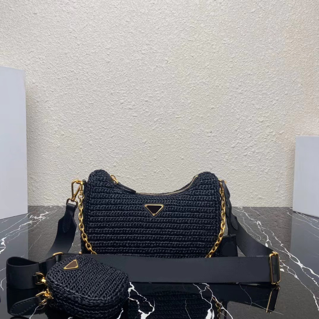 

Luxury women's bags women famous brand bags fashion leather handmade art top armpits simple cute retro mobile phone bag capacity texture mini designer metal black, Box