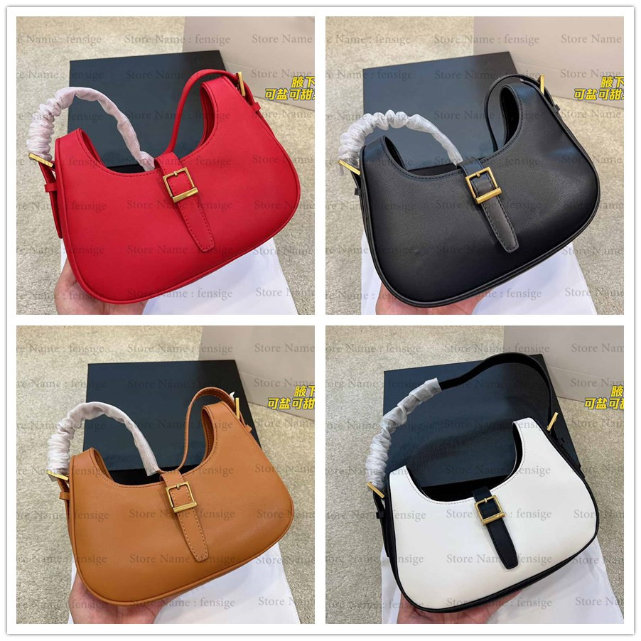 

Hobo Le Fermoir Fashion Underarm Bags Buckle Crossbody Bags Shoulder Bag Womens Adjustable Strap Designers Handbags Half Moon Wallets, Color 1