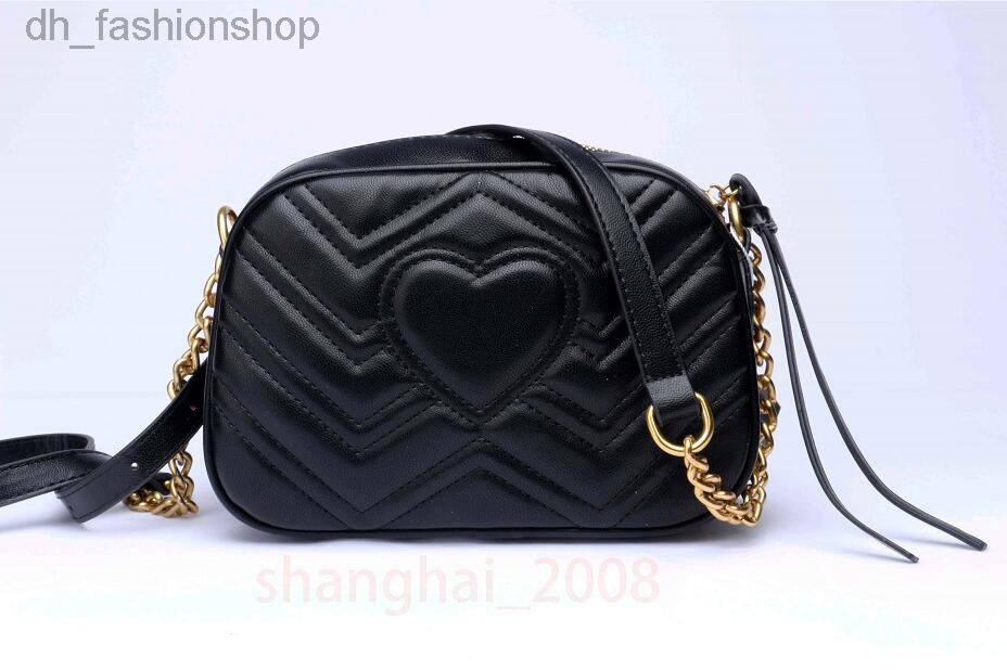 

Fashion Luxurys Designers Bags Bag 2023 Women Shoulder Handbag Gold Silver Chain Crossbody Handbags Purse High Quality Female Message, Red gold chain