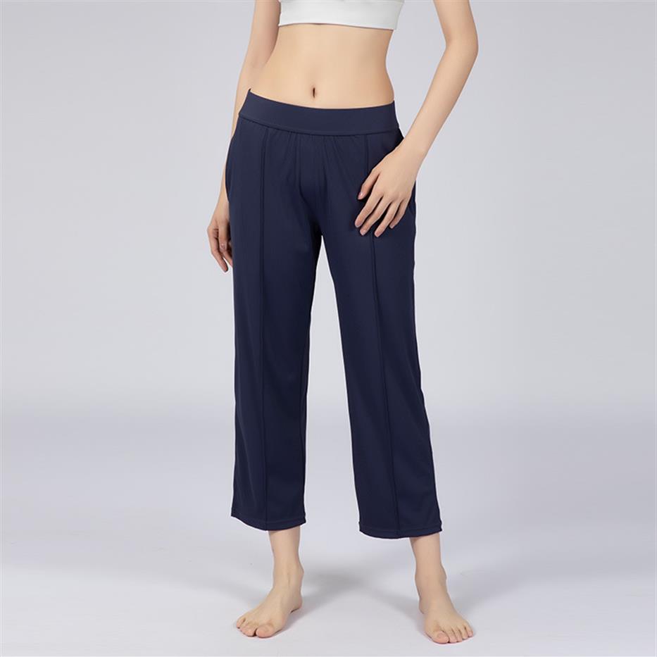 New Style Loose Fit Yoga Pants Sport Workout Joggers Women Butter Soft Elastic Workout Gym Joggers Woman Loose Gym Pants221k
