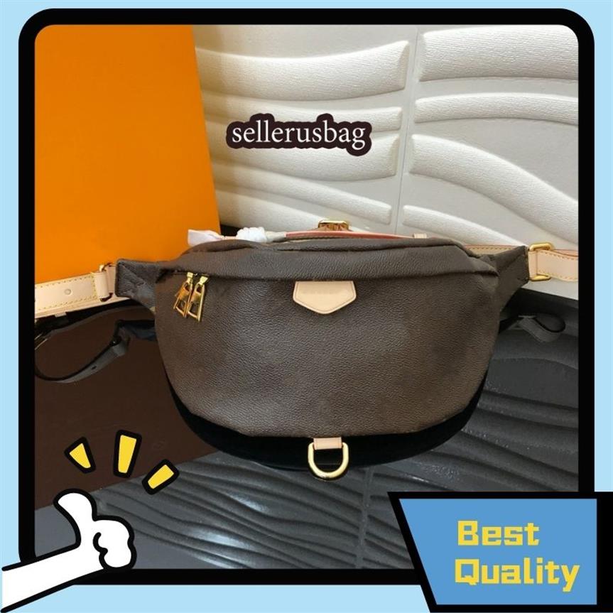 

2022 Newest Stlye Bumbag Cross Body Shoulder Bag Waist Bags Temperament Bumbag Cross Fanny Pack Waist Bags 43644297S, Brown