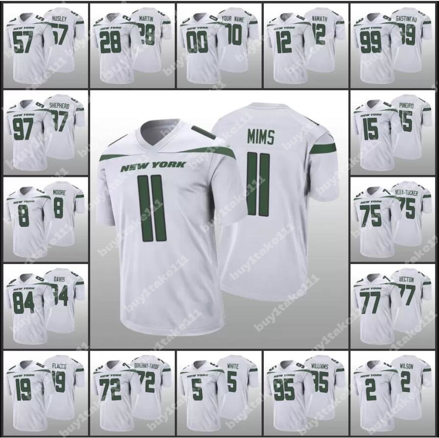 

Football Jerseys Men women Youth New York''Jets''Jersey 2 Zach Wilson 8 Elijah Moore 77 Mekhi Becton 12 Joe Namath 28 Curtis Martin Custom, Custom men(p q j)