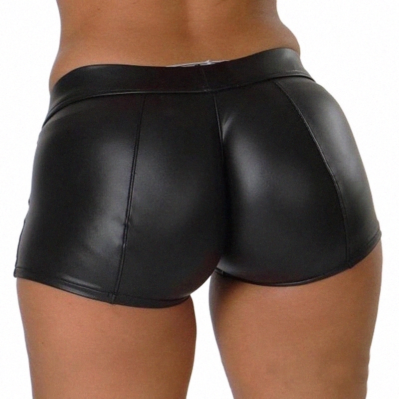 Women's Shorts women's Shorts High Waist For Women Summer Booty Korean Style Sexy Black Sports Sweatpants Leather b3yD#-image-798386534