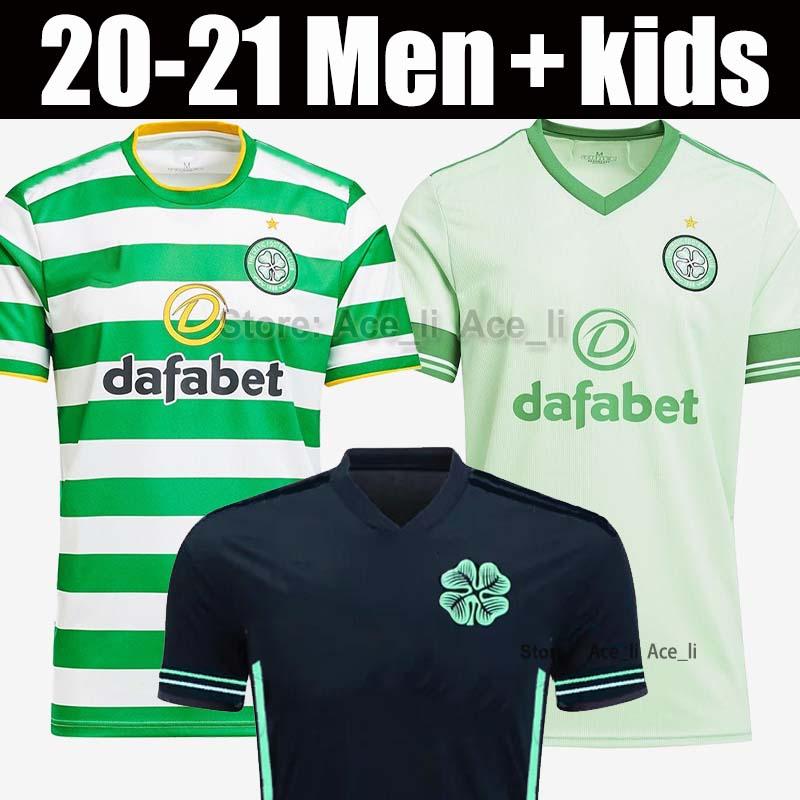 

Soccer Jerseys 20 21 Celtic soccer jersey 2020 2021 Men Kids shirt Retro 1998 98 99 05 06 away black 1999 1990 1992 Ireland football shirt, 20-21 third