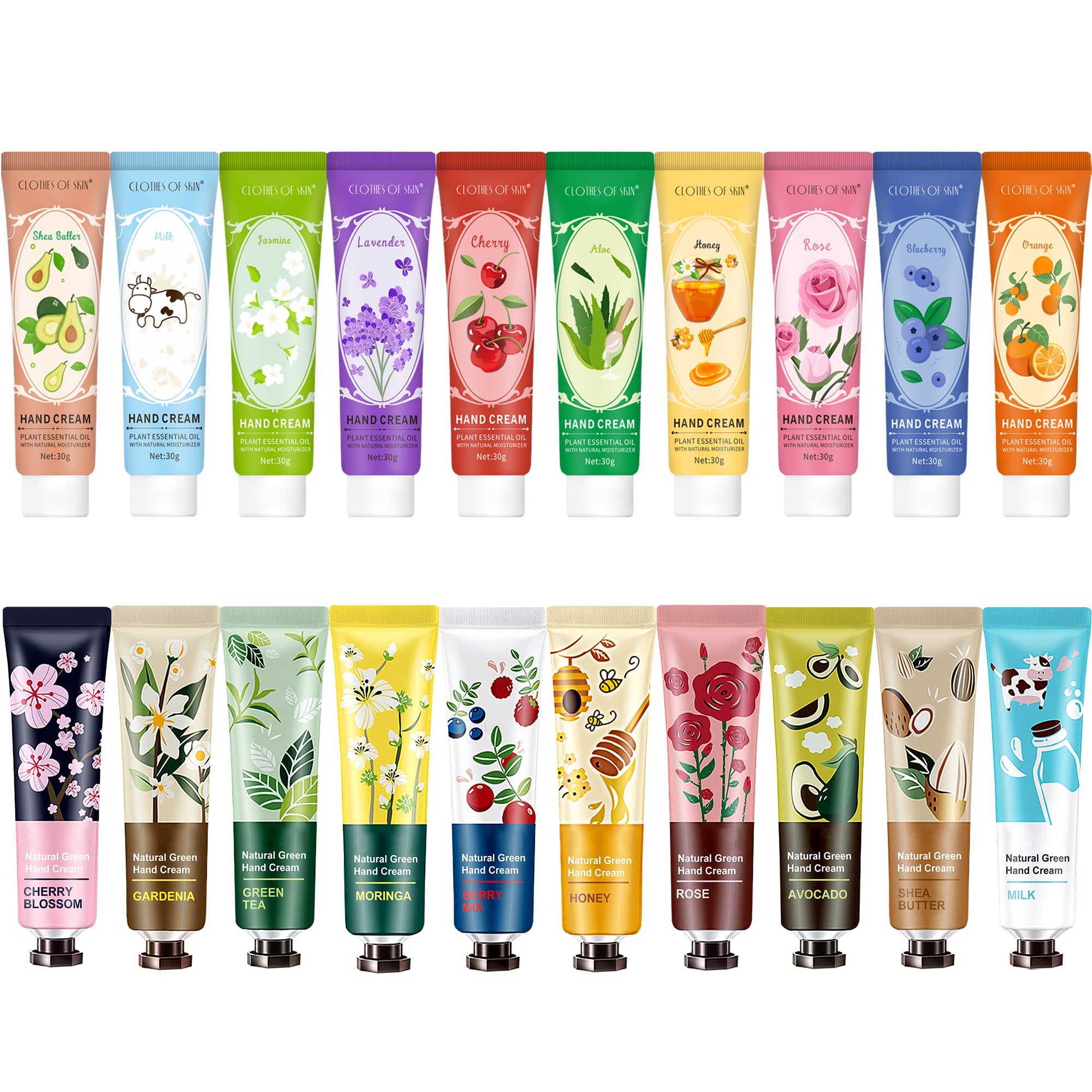 Autres articles de santé et de beauté Ensemble de cadeaux pour crème pour les mains Parfum de plante naturelle pour les mains sèches et craquelée