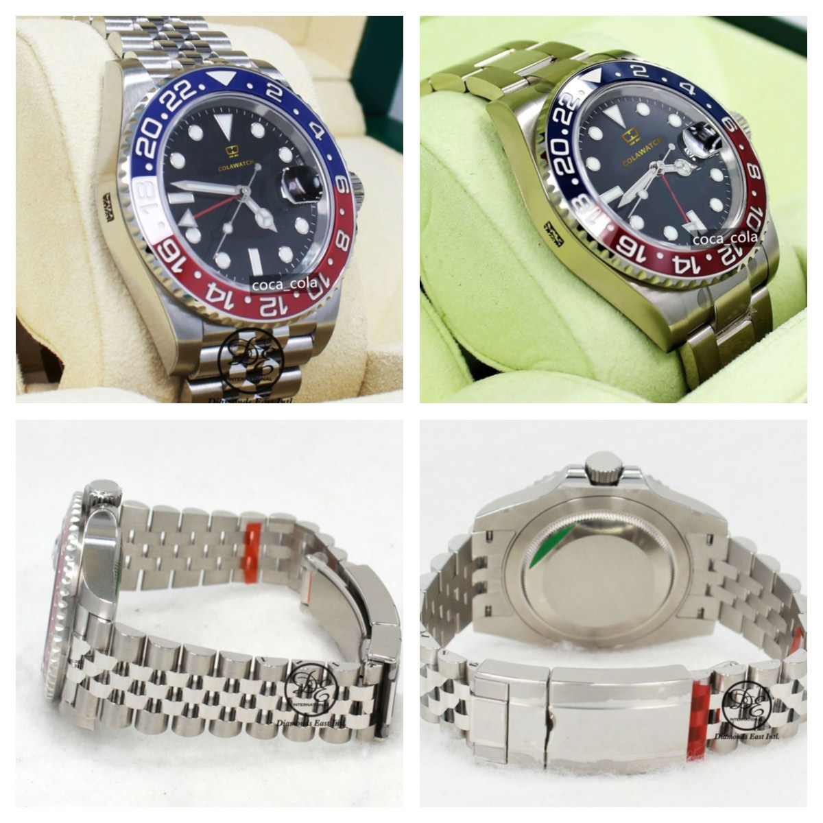 

Swimming watch actual waterproof GMT-II A116719A126719 BLRO PEPSI 18K White Gold Miyota9015 CAL2836 3285 NEW Mechanical Automatic mens Bracelet Luminous watches, Buy tool no watch