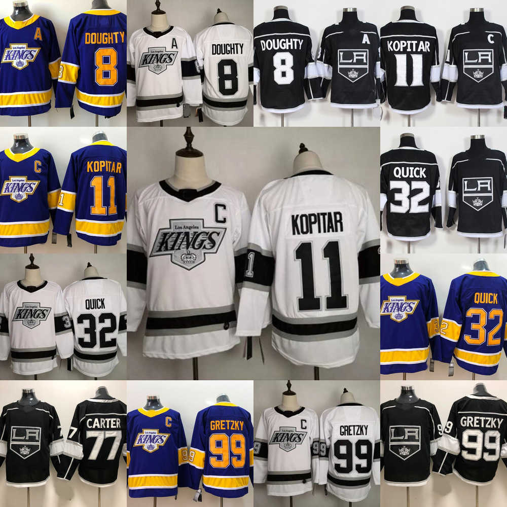 

Hockey Jersey Los Angeles''Kings''Retro 8 Drew Doughty 11 Anze Kopitar 32 Jonathan Quick 99 Wayne Gretzky 77 Jeff Carter 99 Gretzky, As