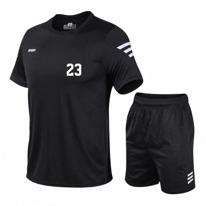 Men's Tracksuits men's Tracksuits Sportwear Mens Tracksuit Jogging T-Shirts Shorts Summer Men Sets Clothing Plus Size Casual Sport Suit