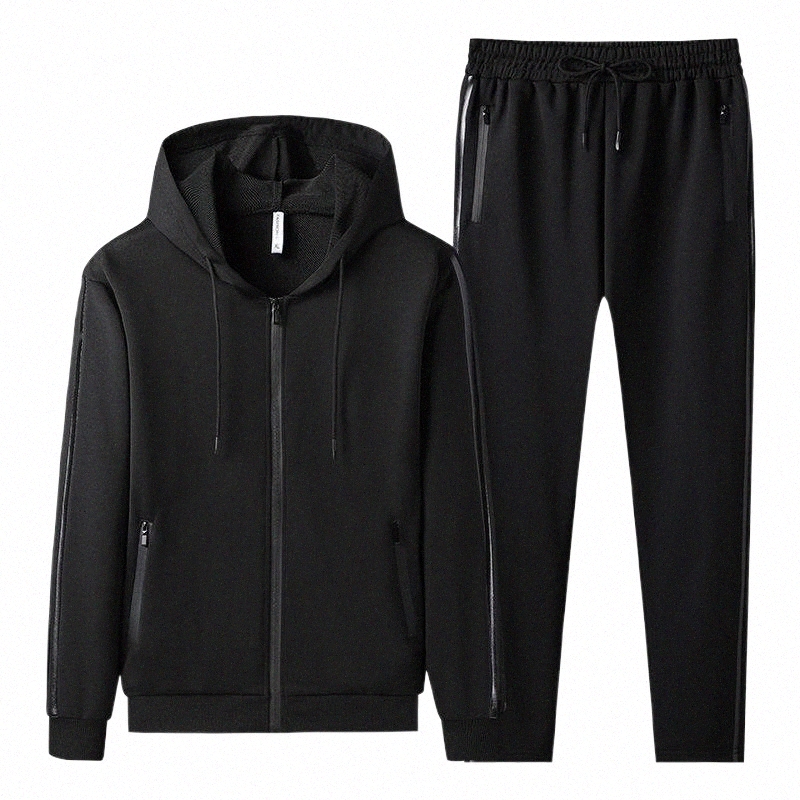 Men's Tracksuits men's Tracksuits Spring Men Tracksuit Streetwear Casual Men's Set 2022 Hoodies Sportswear Mens Two Pieces Zipper
