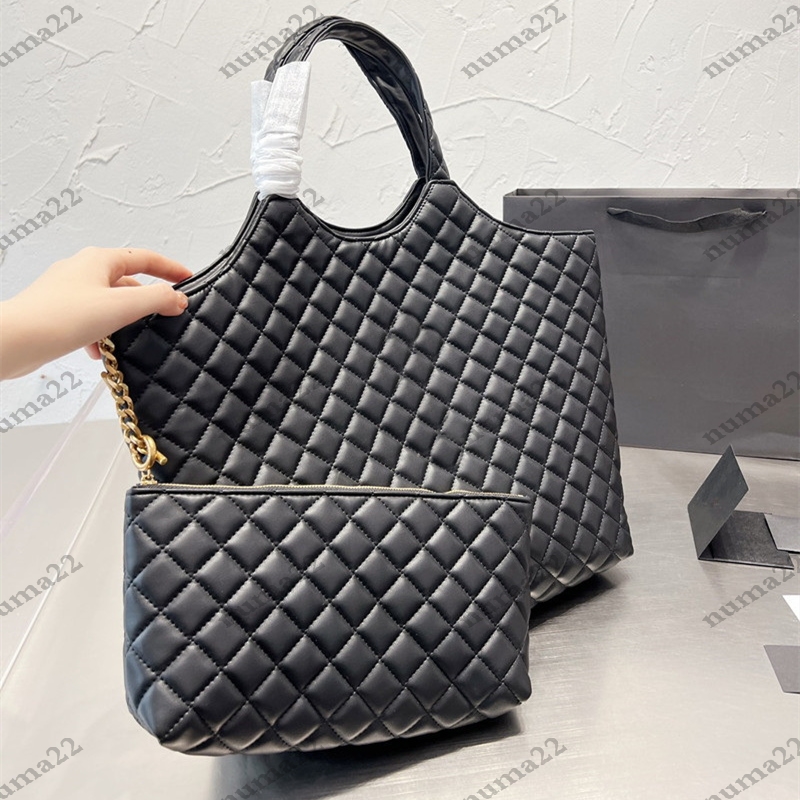 

Icare Tote 2PCs with Coin Purse Shoulde Shopping bags Designer Fashion Leather Bags Luxury Handbags New style Woman Lady handbag Crossbody bag Thread Sheepskin, Bubble paper package