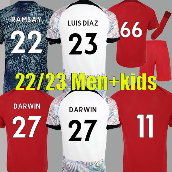 

21 22 23 Home Soccer Jerseys Football Shirt Men Kids kits sets