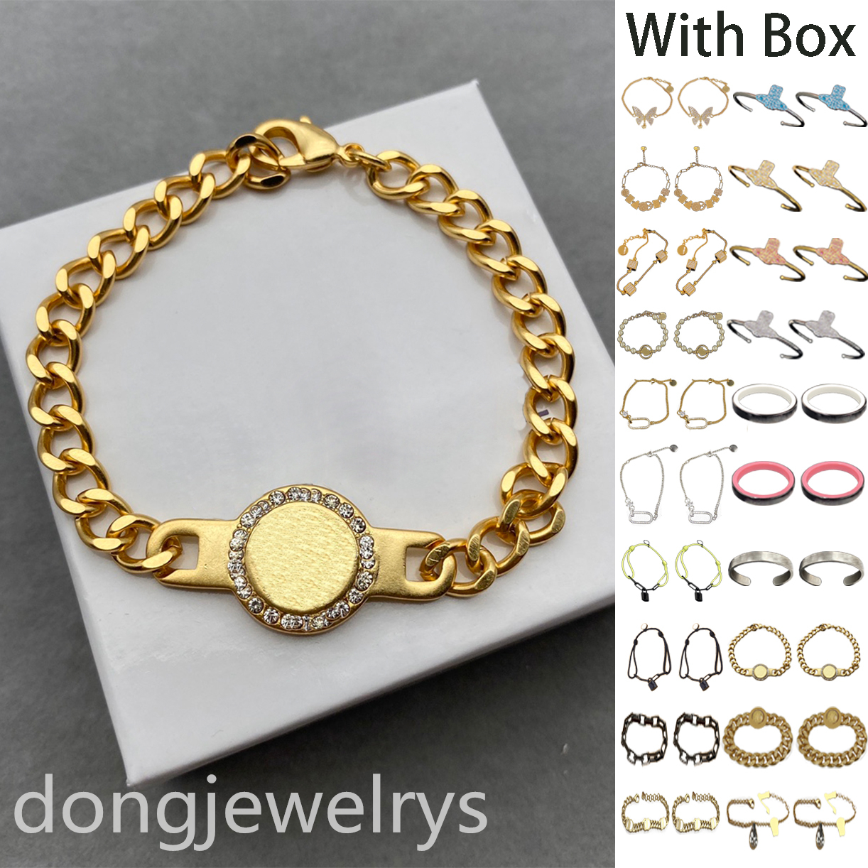 

Bracelet For Lover Wedding Bangles Rose Gold Chain Thanksgiving Day Bracelets Pearl Letter Elegant Atmosphere Vintage Bracelet Dongjewelrys