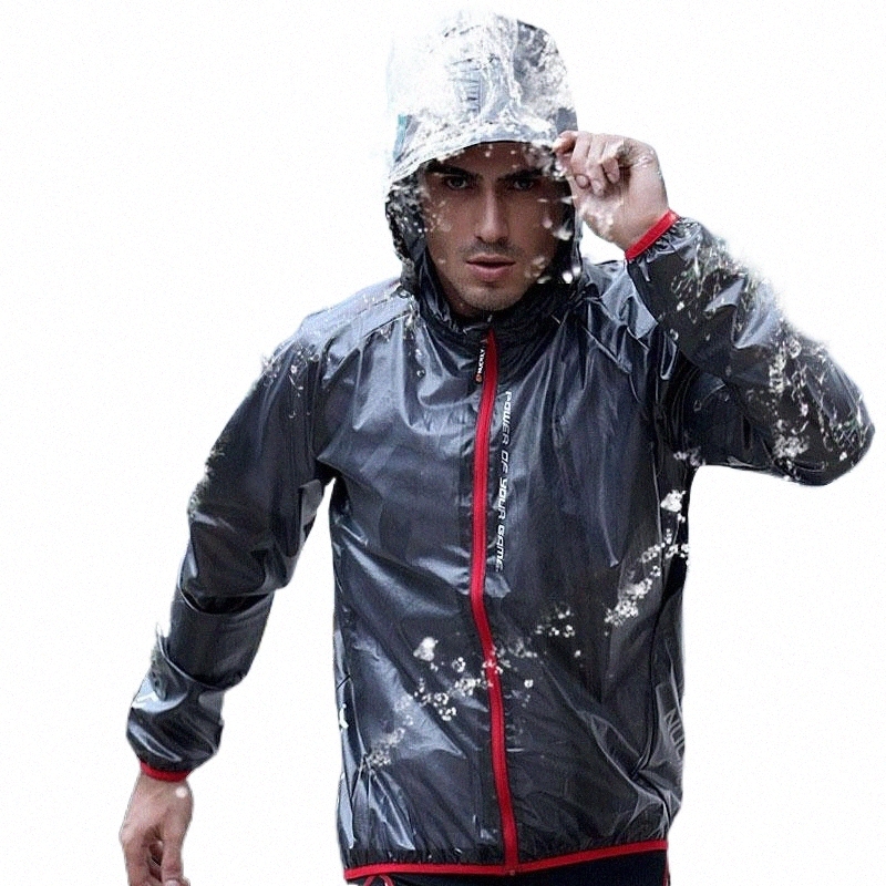 Men's Tracksuits men's Tracksuits Waterproof Breathable Bike Cycling Jacket Bicycle Raincoat Rain Coat Poncho For Ciclismo Jaqueta Masc-image-798365353