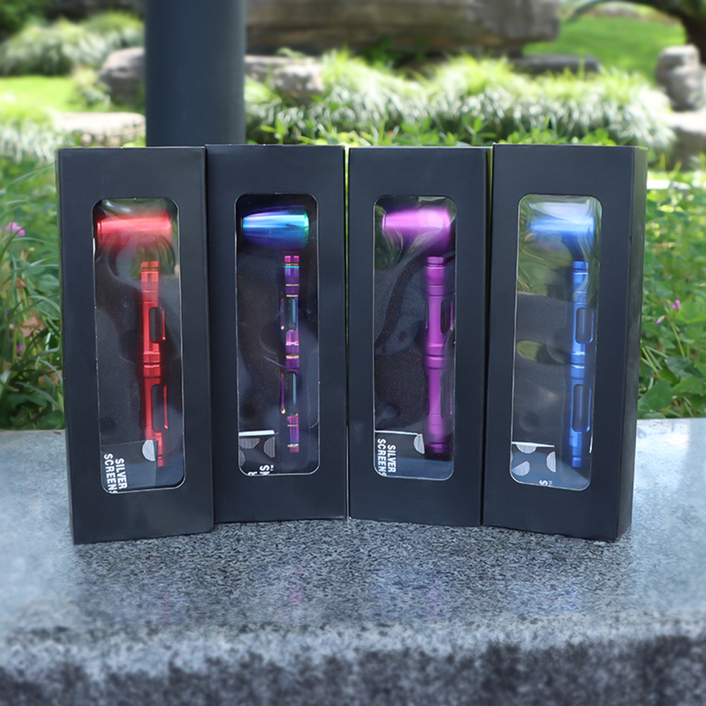 

Spoon Smoking Pipe&cases Kit Portable Metal Pipe pipes Hand-Pipe