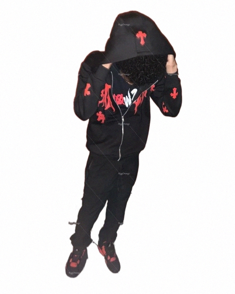 Men's Tracksuits men's Tracksuits High Quality Zip Sweatshirt Men's Hoodies Y2k Sweatshirts Vintage Clothes For Teens 2022 Spring