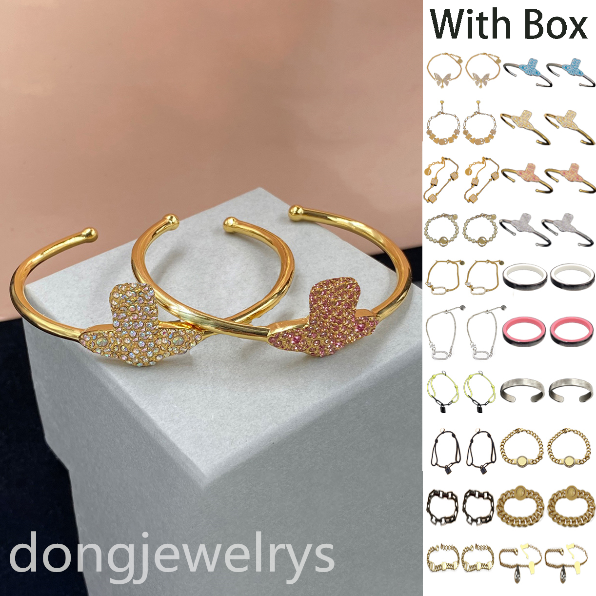 

Diamond Gold Clasp Bracelet Sterling Silver Women Charm Wedding Gift Cycling Sport String Rope Bracelet Surfer Open Bangle Dongjewelrys