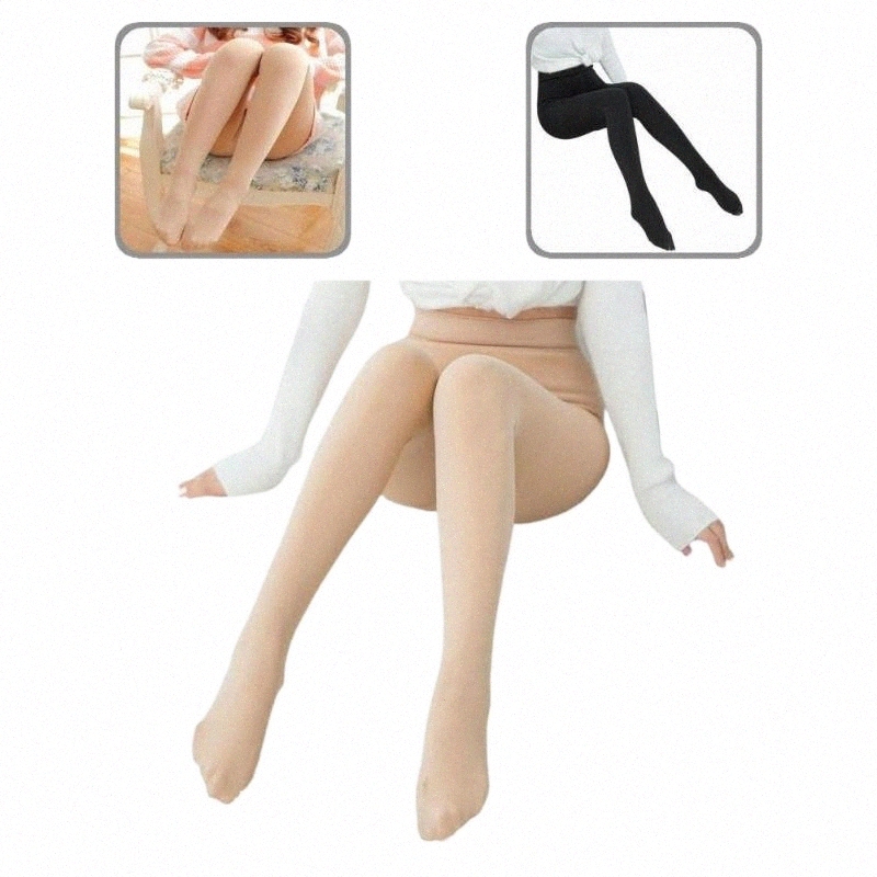 Women's Pants & Capris women's Pants & Capris Long Stylish Anti-shrink Women Base Plush Pantihose Knitted For Daily Wear 41XR#-image-798395314