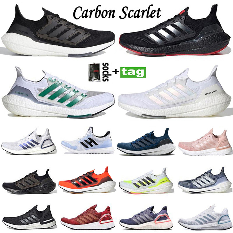 

2022 Top Quality Ultraboost OG Mens Running Shoes Ultra Boosts Bred 5.0 6.0 Carbon Scarlet Core Black Sub Green Triple White Ash Peach Men Sports Women Sneakers Trainers, 41