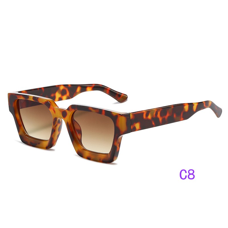 

New trend square sunglasses personality large frame sunglasses