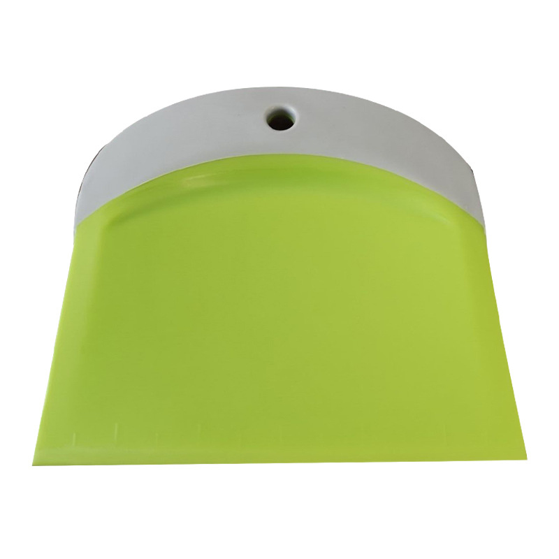 Dough Scraper Bowl Scraper, Food safe Plastic Dough Cutter, Flexible Plastic Scraper Practical Bench Scraper Multipurpose Food Scrappers for Brea-image-798674536