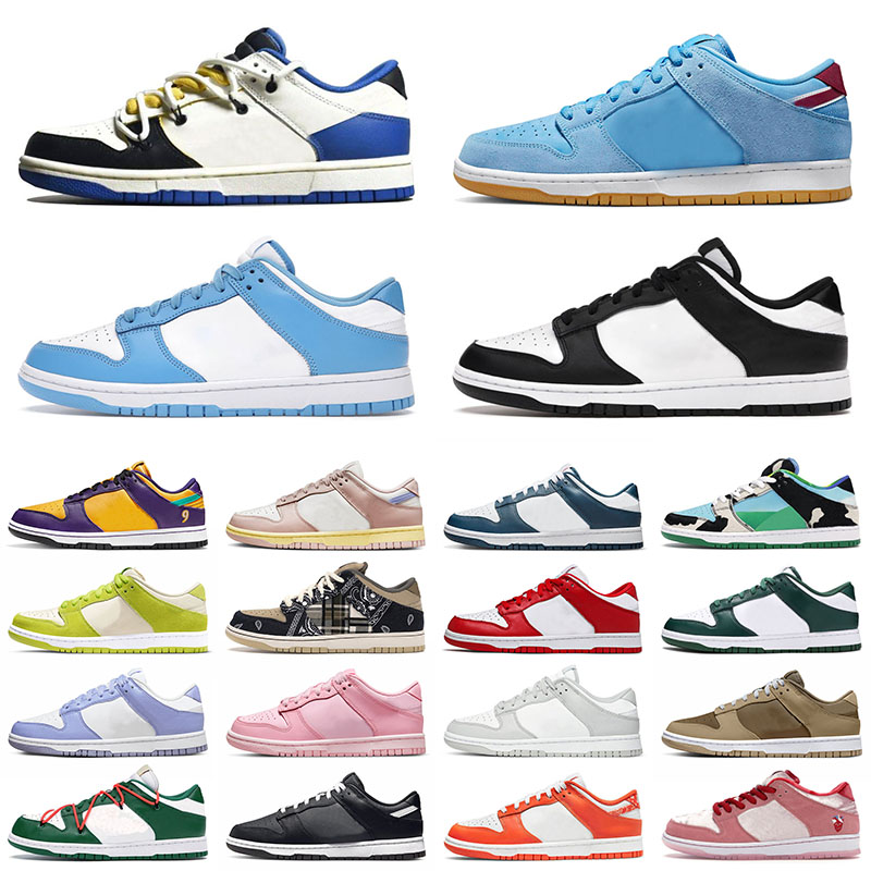 

2022 Men Running Shoes SB Black Panda Grey Fog Offs White Dunks Varsity Green Pink Oxford Racer Blue Raspberry Mens Women Trainers Outdoor Sports Sneakers Retro, 36-48