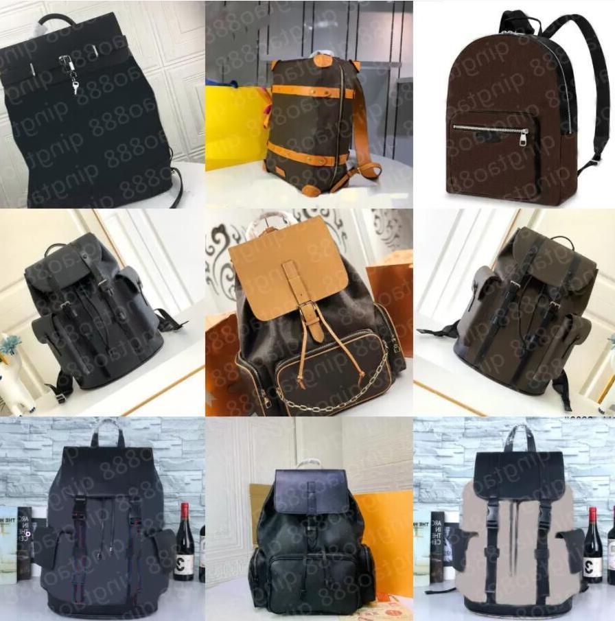 

Totes Designer Bags Backpack Josh Genuine Leather Christopher back pack Steamer men women handbags Presbyopic Soft Trunk shoulder Trio, Airbag no bag