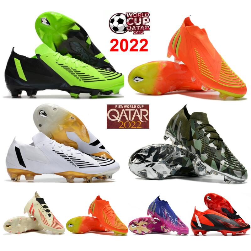 

2022 World Cup Football Shoes Soccer Shoe Limited Edition Olive Crystal Vivid Red With Box Blue Turbo Superfly V SX, Color-18