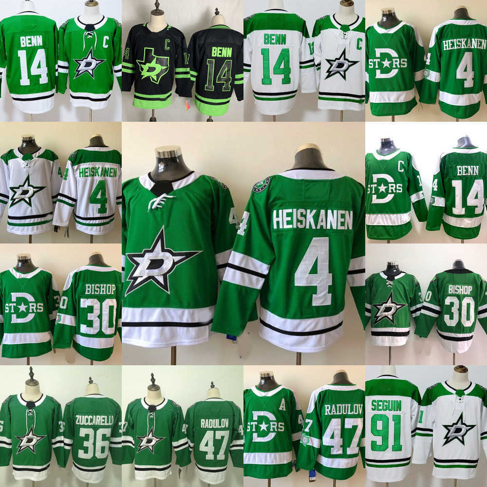 

Hockey Jerseys Dallas''Stars 4 Miro Heiskanen 14 Jamie Benn 30 Ben Bishop 36 Zuccarello 47 Alexander Radulov 91 Tyler Seguin women youth, As