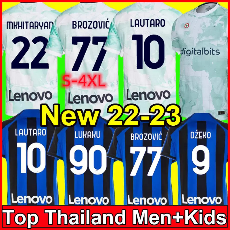 

2021 2022 2023 LAUTARO LUKAKU soccer jerseys DYBALA BARELLA 21 22 23 football shirt CALHANOGLU GAGLIARDINI Men Kids 3rd Kits sets uniform tops