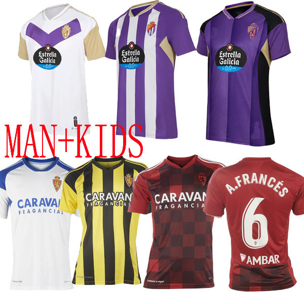 

22 23 Real Zaragoza Valladolid Soccer jerseys FRAN GAMEZ 2022 POMBO KAGAWA Football shirts KIDS away camiseta de futbol Weissman FEDE Sergi Guardiola oscar third esw, Valladolid away kids