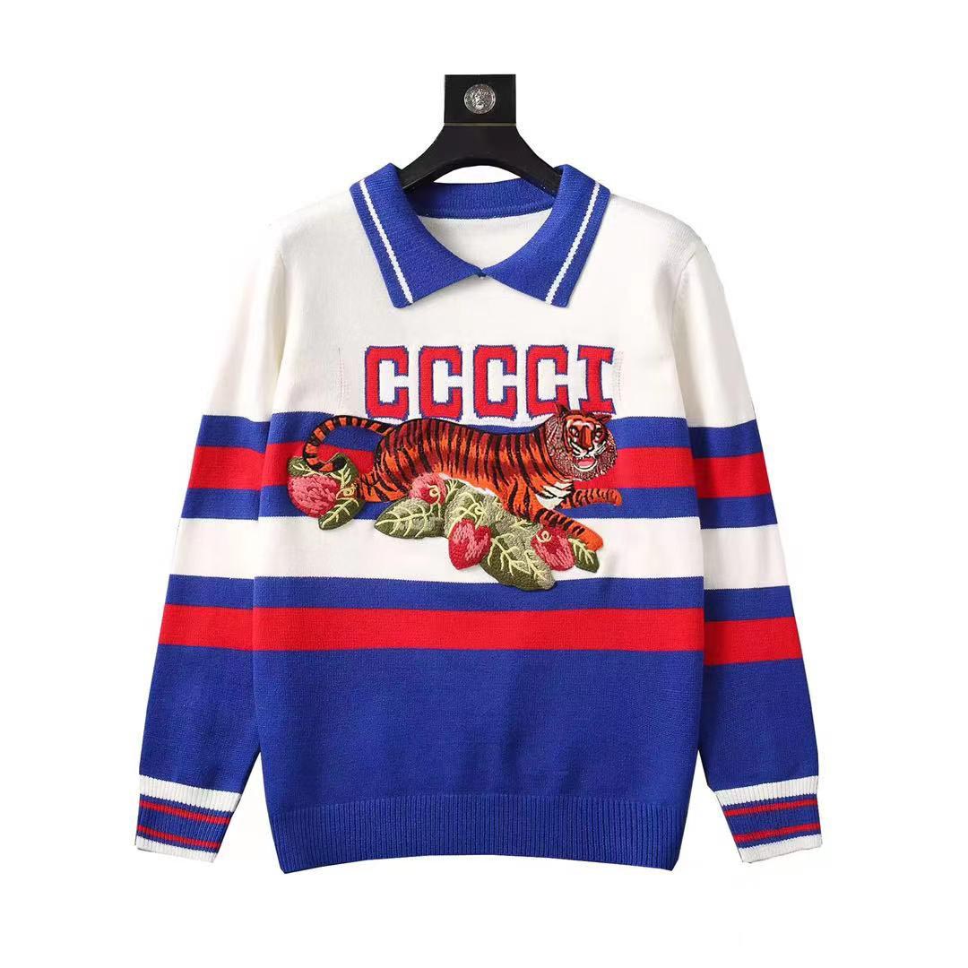 

mens designer sweaters retro classic luxury sweatshirt men Arm letter embroidery Round neck comfortable high-quality jumper, Customize